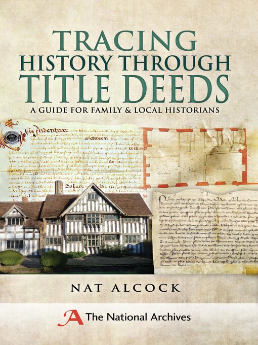 Cover image for Tracing History Through Title Deeds